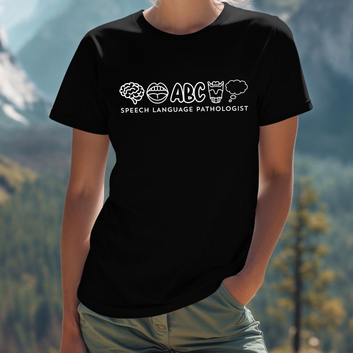 Speech Language Pathologist Symbols Shirt
