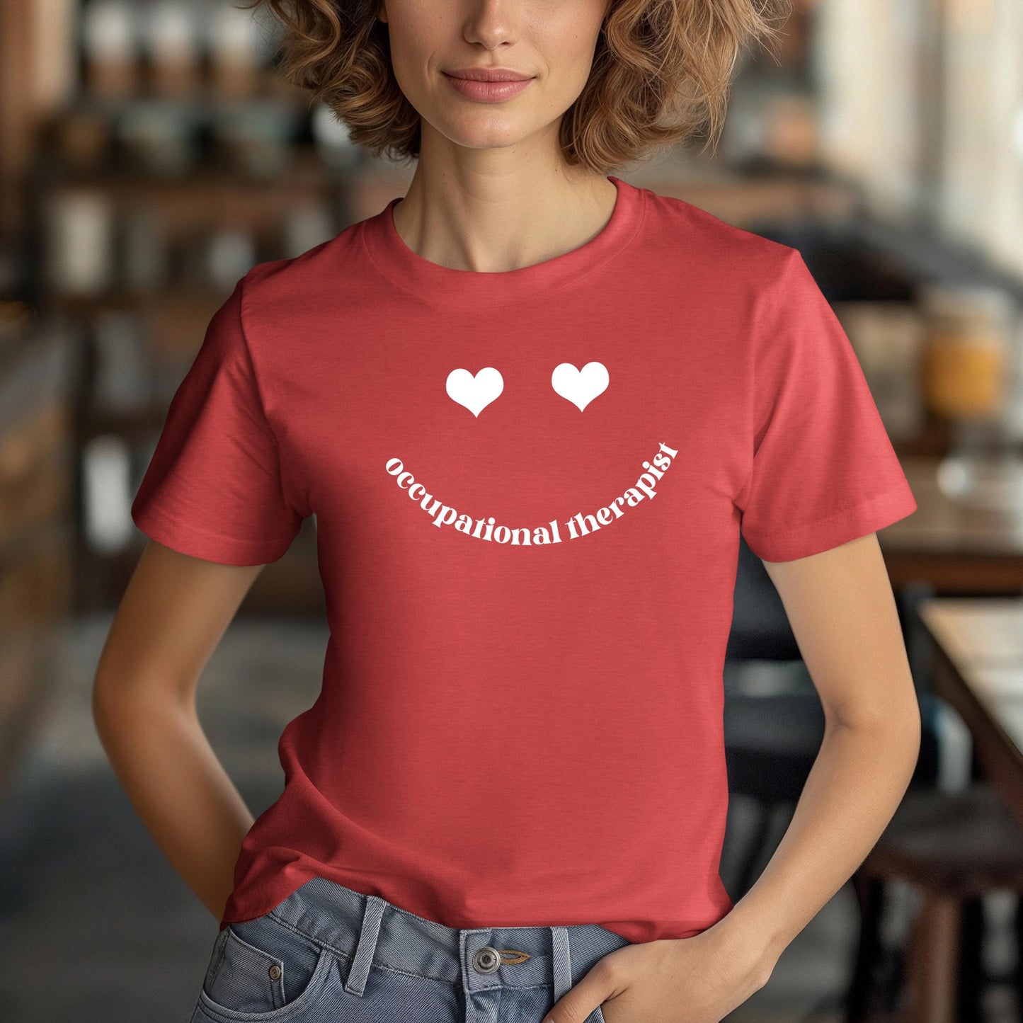 Occupational Therapist Smiley Shirt