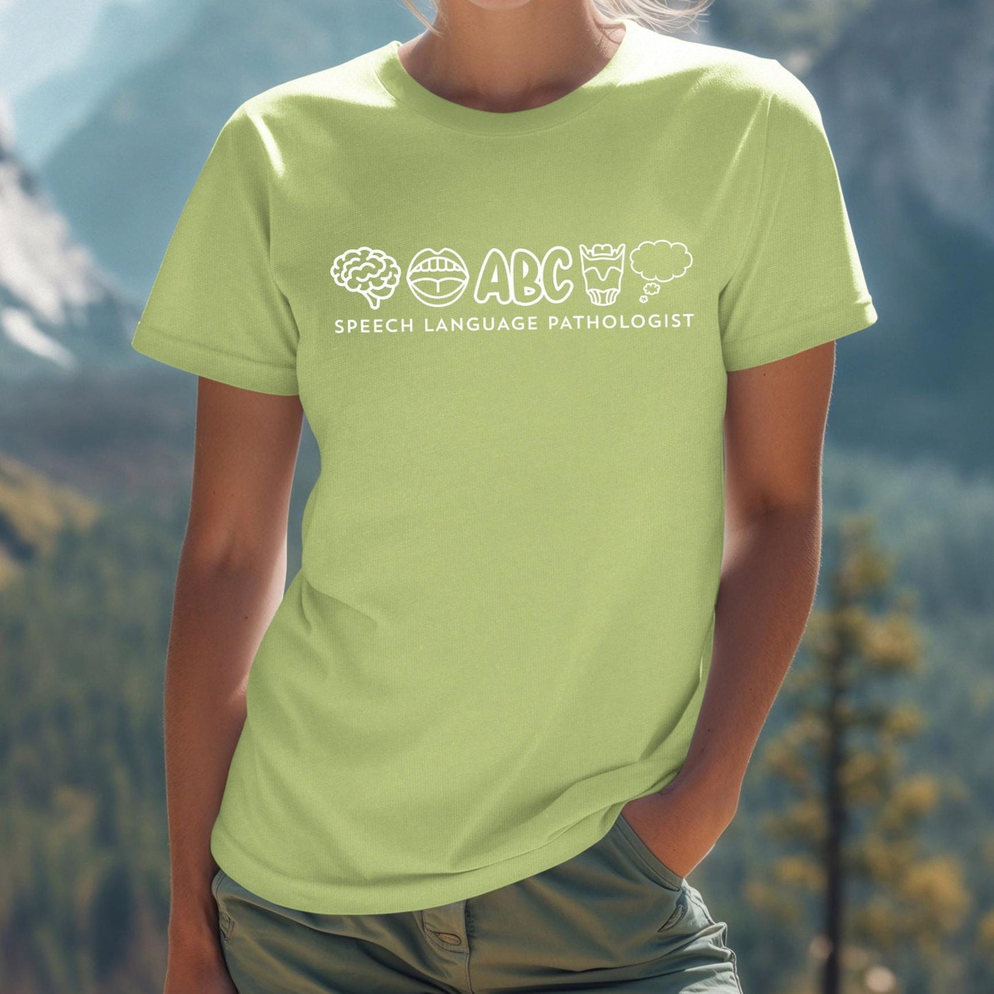 Speech Language Pathologist Symbols Shirt