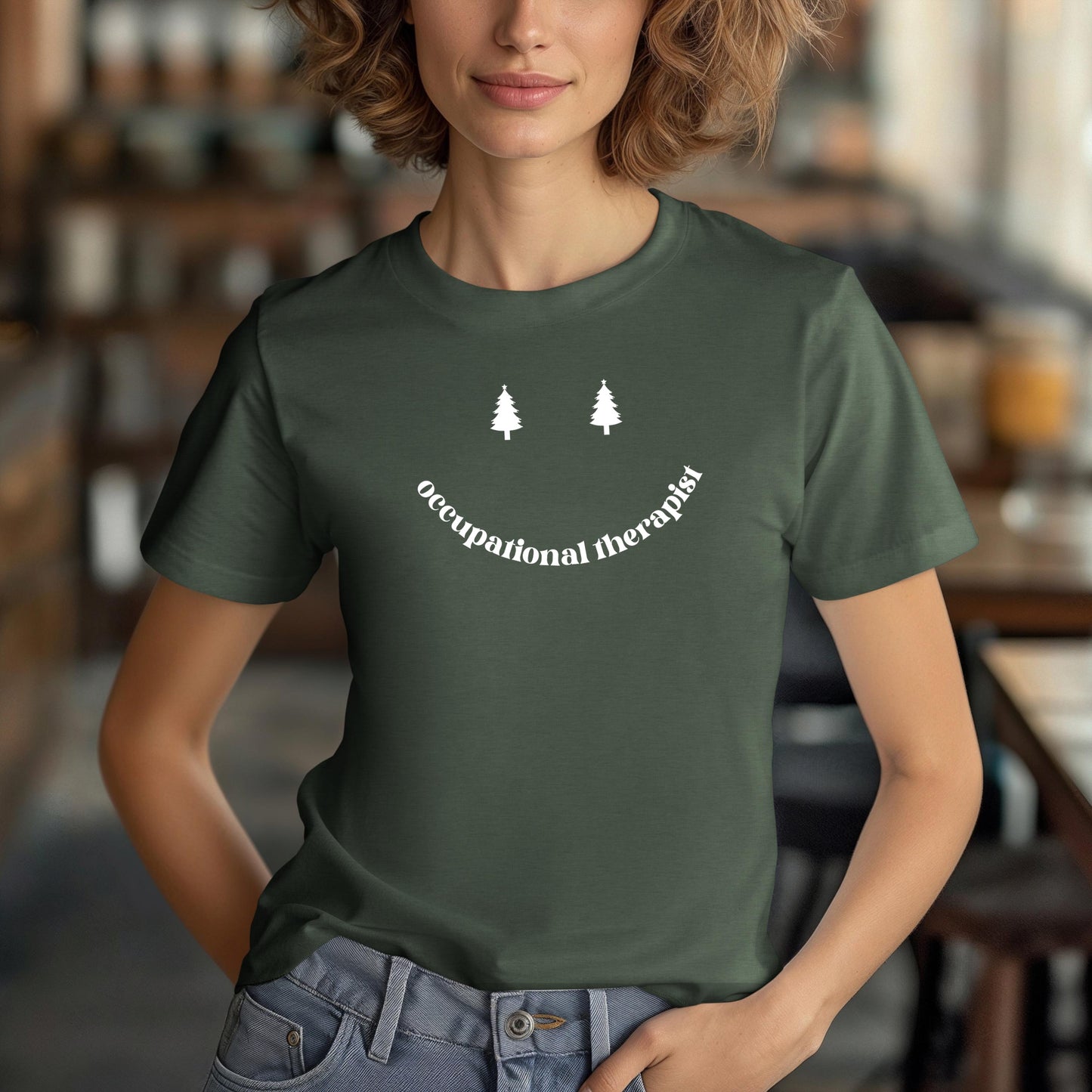 Occupational Therapist Smiley Shirt