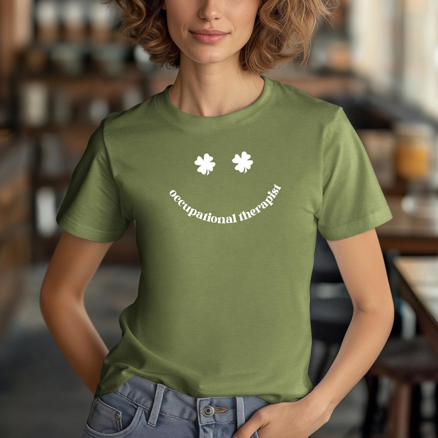 Occupational Therapist Smiley Shirt