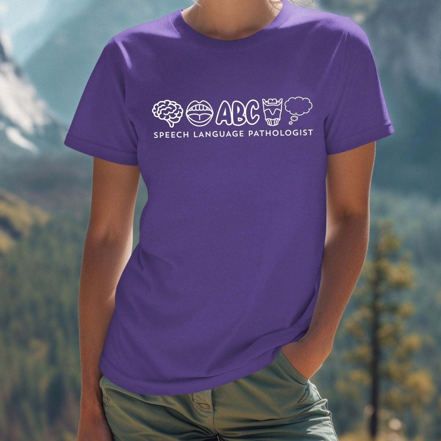 Speech Language Pathologist Symbols Shirt
