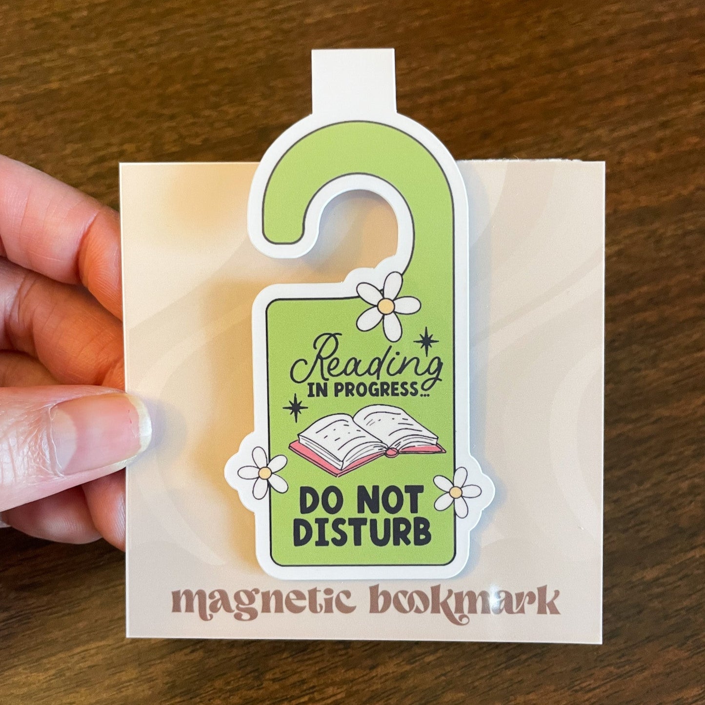Reading in Progress Magnetic Bookmark