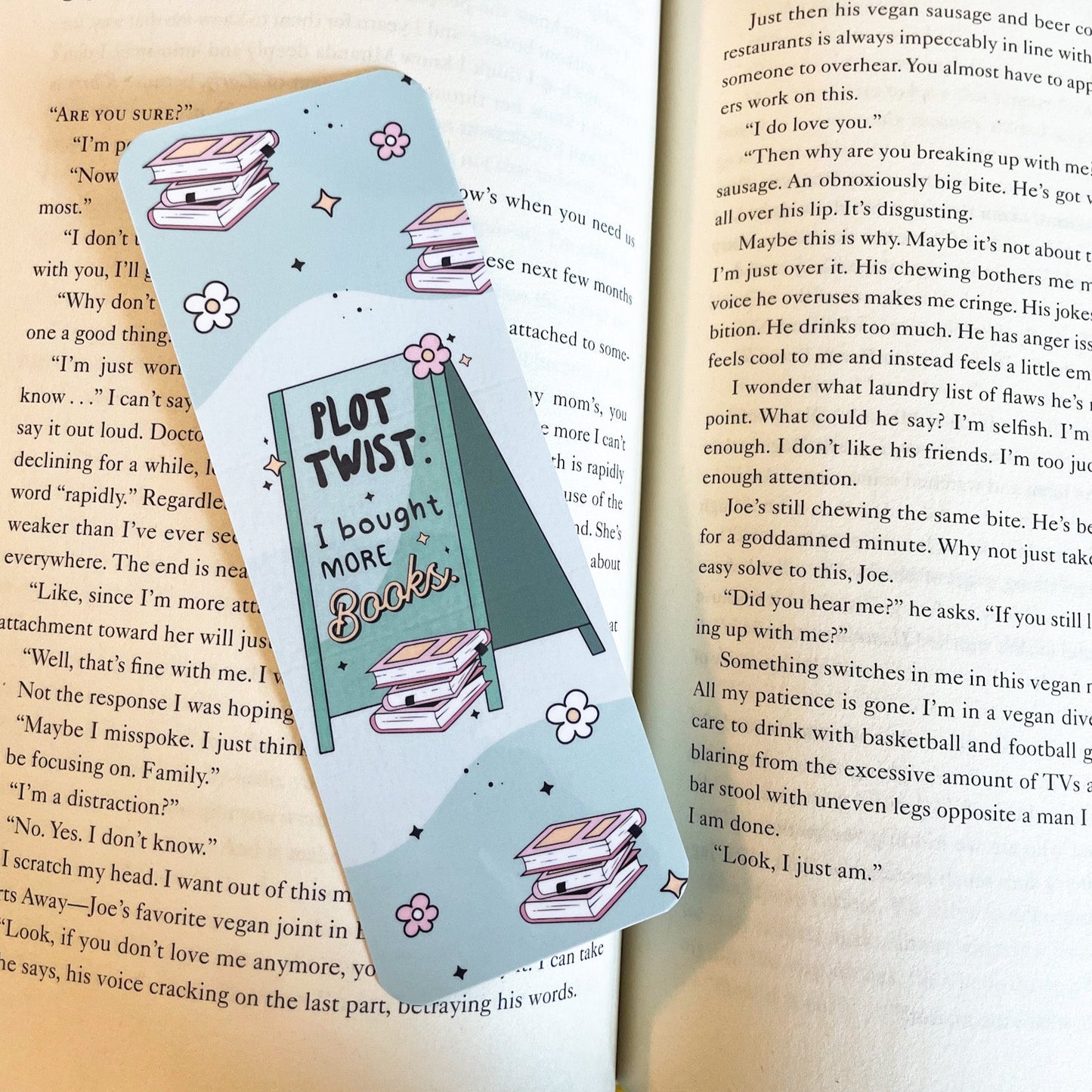I Bought More Books Bookmark