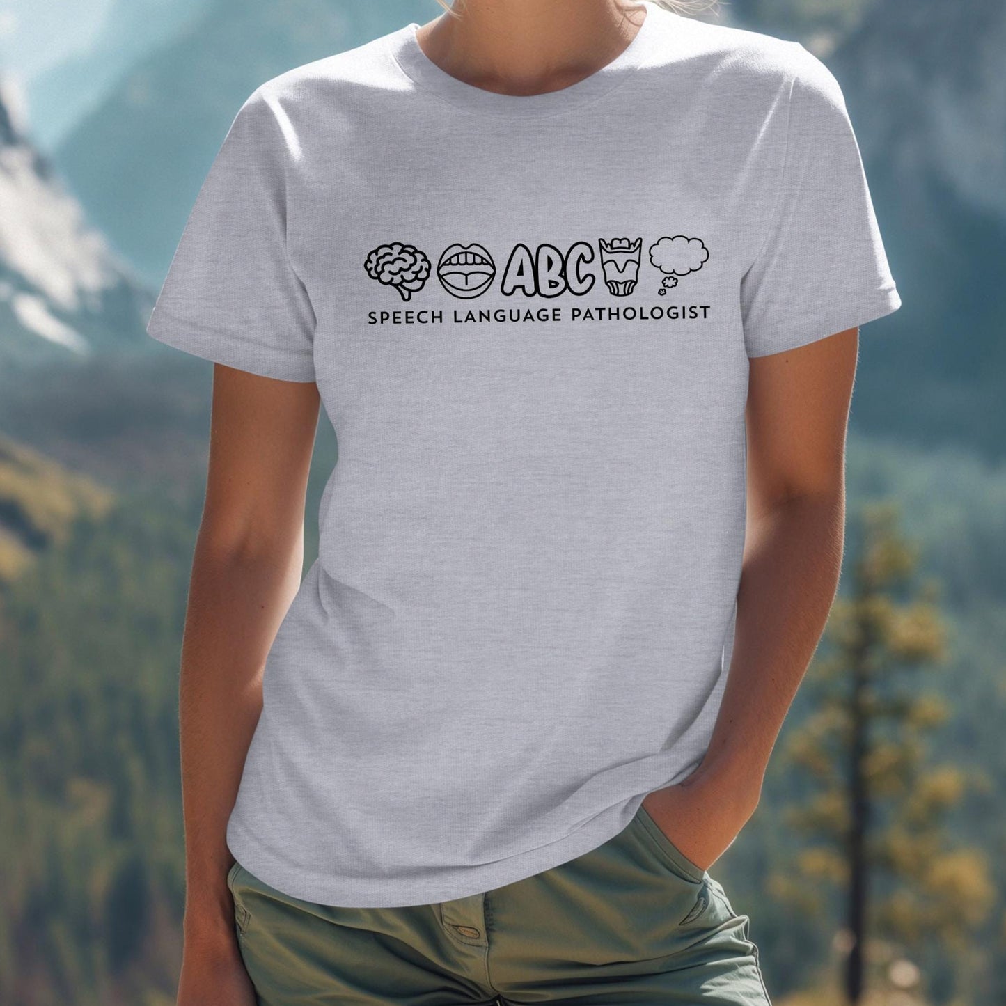Speech Language Pathologist Symbols Shirt