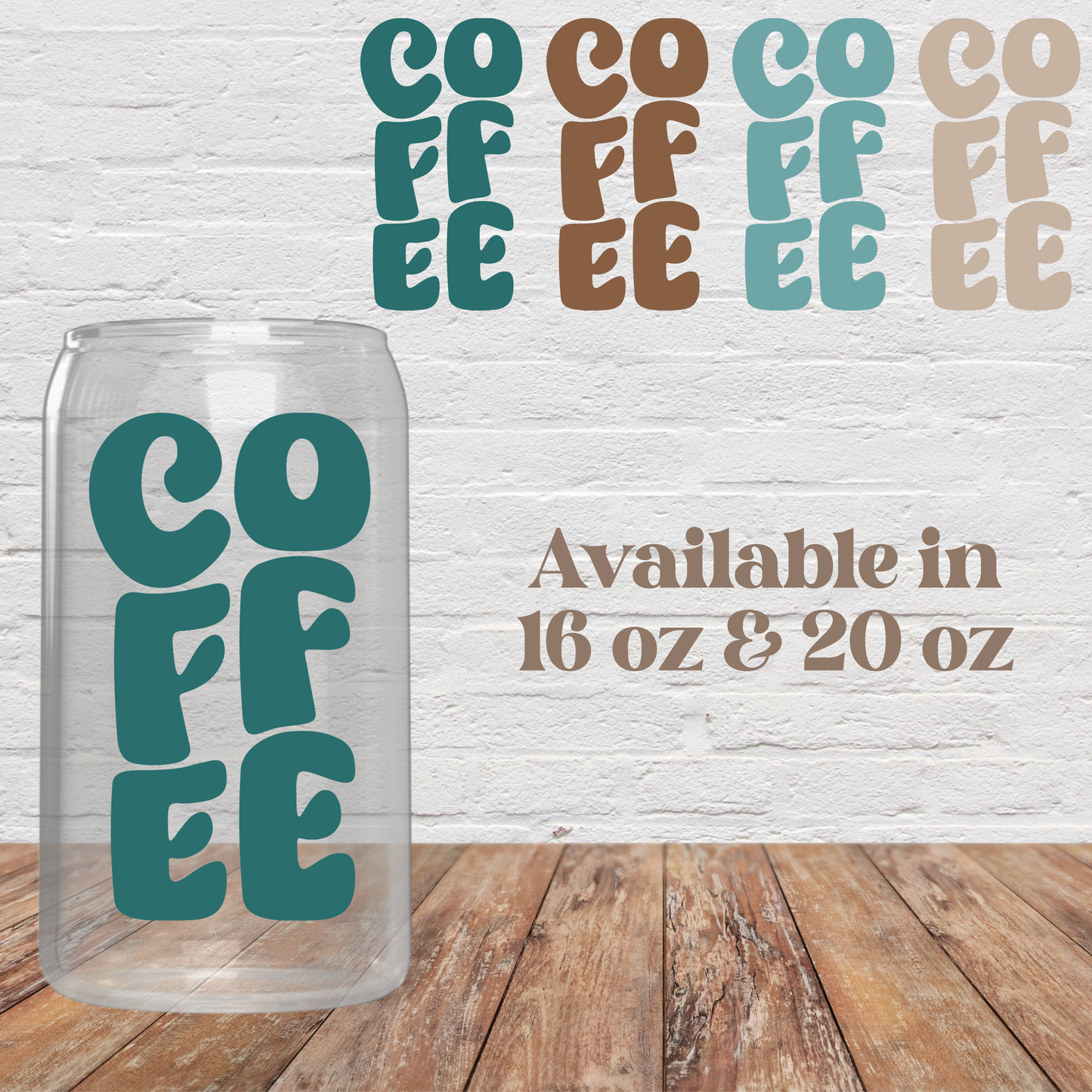 Retro Coffee Glass Cup