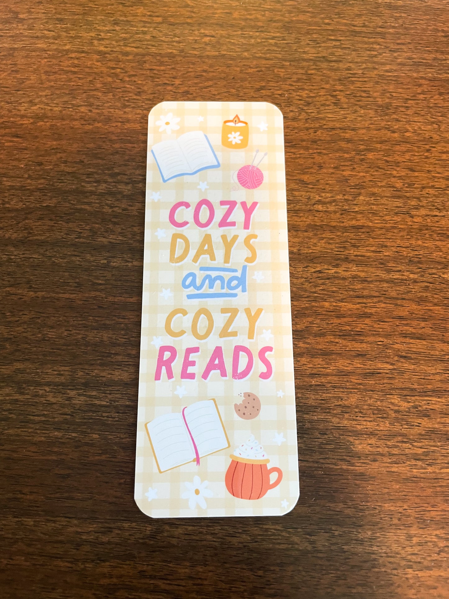 Cozy Days, Cozy Reads Bookmark