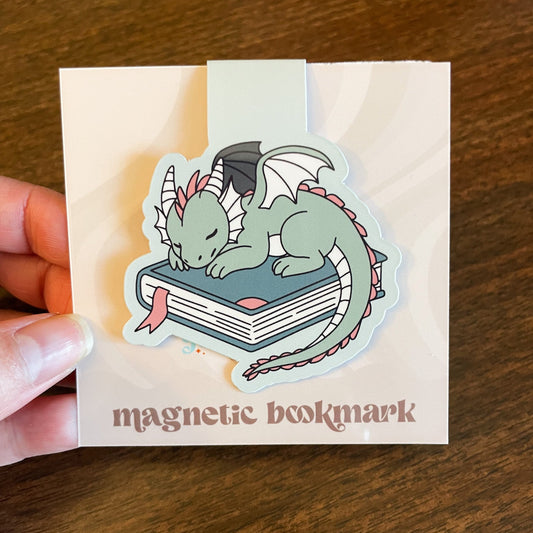 Fantasy Dragon Magnetic Bookmark