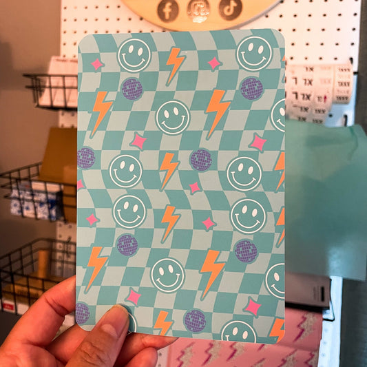Wavy Smilies Kindle Insert