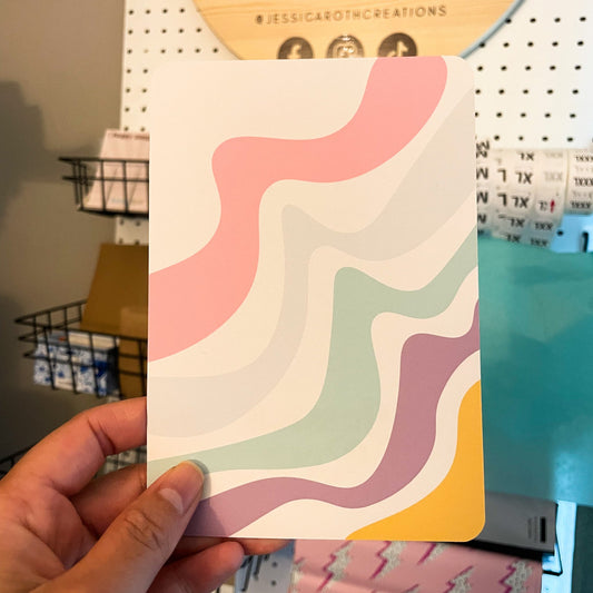 Pastel Waves Kindle Insert