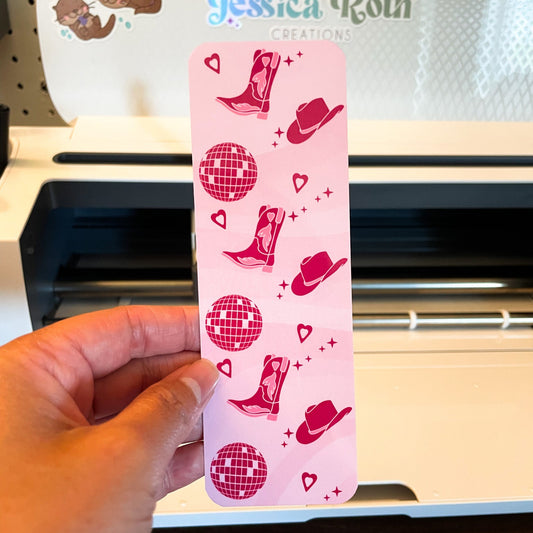Disco Cowgirl Bookmark