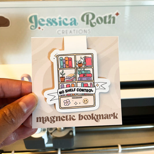 No Shelf Control Club Magnetic Bookmark