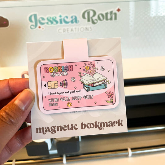 Bookish Bank Magnetic Bookmark