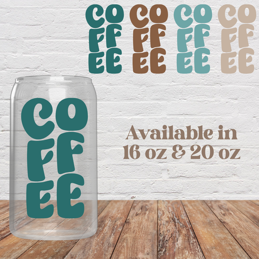 Retro Coffee Glass Cup