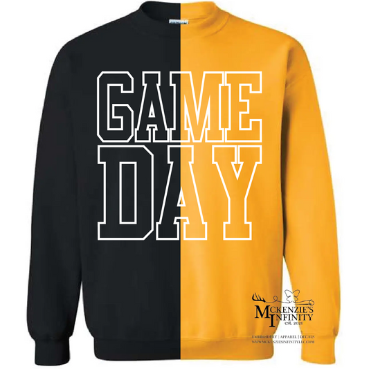 PRE-ORDER Two-Toned Game Day Crewneck