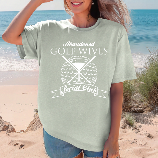 Abandoned Golf Wives Social Club Shirt